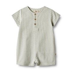 Wheat playsuit Niller - Aquablue stripe